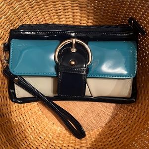 Blue wristlet